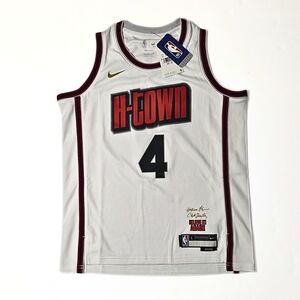 NWT Youth L Nike Houston Rockets Jalen Green City Edition Swingman Jersey